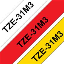 Brother TZE31M3 label-making tape TZe | In Stock | Quzo UK
