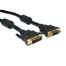 CABLES DIRECT Dvi Cables | Cables Direct CDL-DVF02 DVI cable 2 m DVI-D Black | In Stock