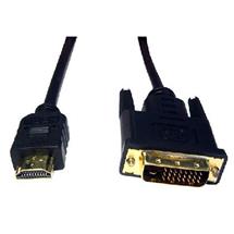 Cables Direct 1.8m HDMI-DVI-D 2 m Black | In Stock