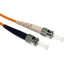 Cables Direct 10m ST-ST 50/125 OM2 InfiniBand/fibre optic cable Orange