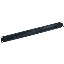 Cables Direct 19" Rack Mount Brush Plate | In Stock