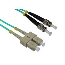 Cables Direct 2.0m STSC 50/125 OM3 InfiniBand/fibre optic cable 2 m