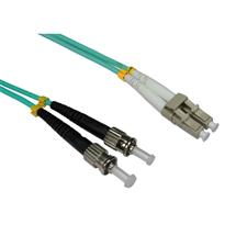 Cables Direct FB3MLCST030D InfiniBand/fibre optic cable 3 m LC ST Aqua
