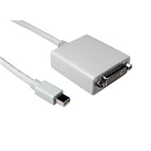 Cables Direct Mini DP/DVI 3m Mini DisplayPort White