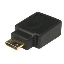 Cables Direct | Cables Direct Mini HDMI - HDMI m/f Black | In Stock