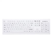 CHERRY AK-C8100F-FU1-W/UK keyboard RF Wireless QWERTY UK English White