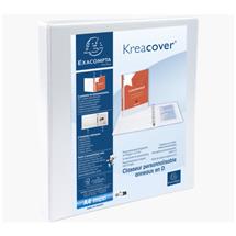 Kreacover | Exacompta 51940E ring binder A4 White | In Stock | Quzo UK