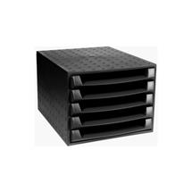 Exacompta 221014D office drawer unit Black | Quzo UK