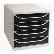 Exacompta 310014D office drawer unit Grey | Quzo UK
