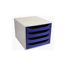 Exacompta 2286104D office drawer unit Grey | Quzo UK
