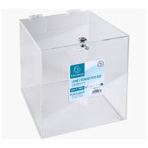 Exacompta 89158D money box Transparent Polymethyl methacrylate (PMMA)