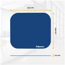 Mouse Mat | Fellowes 58021 mouse pad Blue | In Stock | Quzo UK