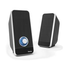 PC Speakers | Hama Sonic LS-206 loudspeaker Black, Silver 6 W | In Stock