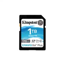 Kingston Memory Cards | Kingston Technology 1TB SDXC Canvas Go Plus 170R C10 UHS-I U3 V30