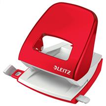 Leitz NeXXt WOW hole punch 30 sheets Red, White | In Stock