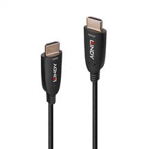 120 Hz | Lindy 20m Fibre Optic Hybrid HDMI 8K60 Cable | In Stock