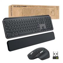 Grey | Logitech MX Keys combo for Business Gen 2 keyboard Mouse included RF