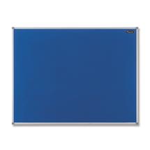 Nobo Basic Fixed bulletin board Blue Felt | In Stock