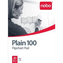 Flipchart Pad | Nobo Flipchart Pad Plain 100 Sheets ( A1) | In Stock