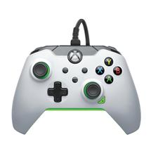 PDP Wired Controller: Neon White  Xbox Series X|S, Xbox One, Xbox,