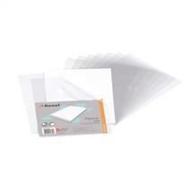 Rexel Nyrex™ A4 Cut Flush Folders Clear (25) | In Stock