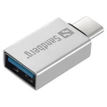 Sandberg Interface Hubs | Sandberg USB-C to USB 3.0 Dongle | In Stock | Quzo UK