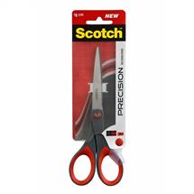Grey, Red | Scotch SCPR18 stationery/craft scissors Office scissors Straight cut
