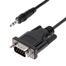 StarTech.com 3ft (1m) DB9 to 3.5mm Serial Cable for Serial Device