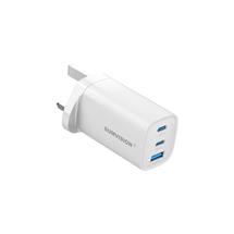 Sumvision  | Sumvision Universal 3 Port Usb Laptop Wall Charger, 65W, Gan,