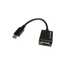 Cables Direct Display Port  VGA m/f 0.15 m VGA (DSub) DisplayPort