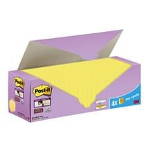 3M 654-SSCY VP24 note paper Square Yellow 90 sheets Self-adhesive