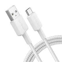 Anker Cables | Anker 322 USB cable 1.8 m USB A USB C White | In Stock