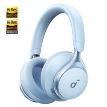 Anker Space One  Blue Headphones Wireless Headband Music/Everyday USB