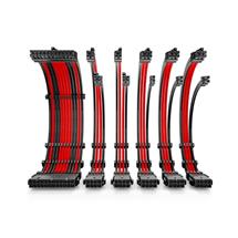 Antec Black/Red PSU Extension Cable Kit  6 Pack (1x 24 Pin, 2x 4+4