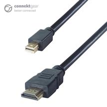 connektgear 2m Mini DisplayPort to HDMI Connector Cable  Male to Male