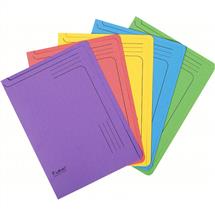 Open 2 Side Folders | Exacompta Forever Cardboard Multicolour A4 | In Stock