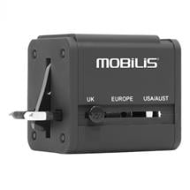 Mobilis 001243 mobile device charger Universal Black AC Indoor
