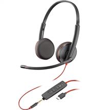 HP Headsets | POLY Blackwire C3225 Stereo USB-C Headset | In Stock