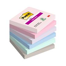 PostIt 7100259204 note paper Square Blue, Green, Grey, Pink, Purple 90