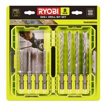 Ryobi RAK08SDS2 Masonry drill bit 8 pc(s) | Quzo UK