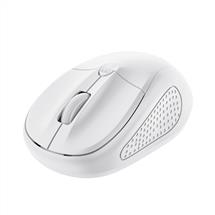 White | Trust Primo mouse Ambidextrous RF Wireless Optical 1600 DPI