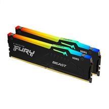 DDR5 Memory | Kingston Technology FURY Beast 32GB 6000MT/s DDR5 CL36 DIMM (Kit of 2)