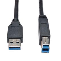 Cables | Tripp Lite U322006BK USB 3.2 Gen 1 SuperSpeed Device Cable (A to B