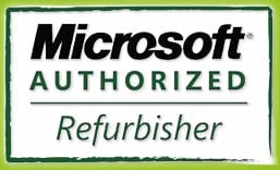 Microsoft Authorized Refurbisher.